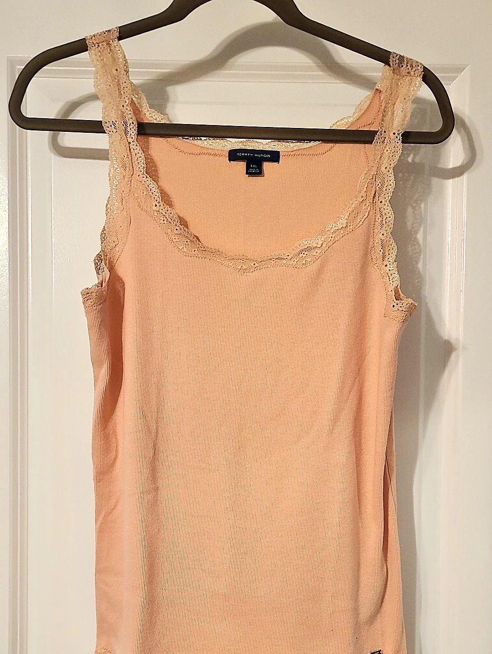 Tommy Hilfiger Lace Trim Camisole in Pink Large
